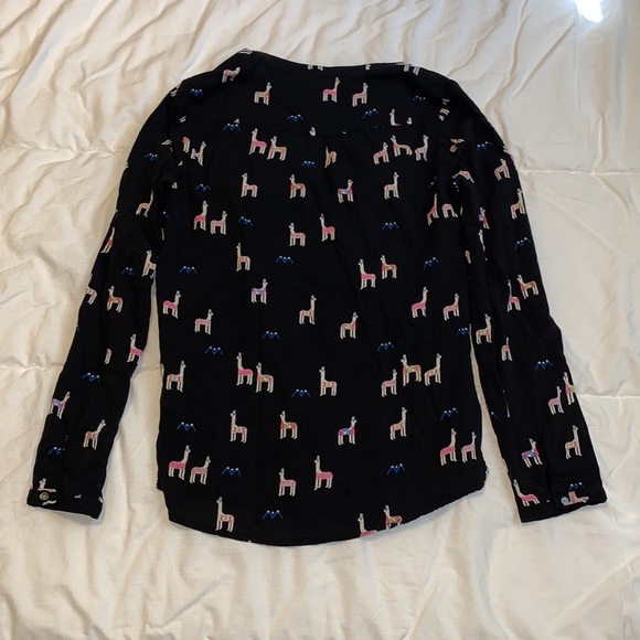 Anthropologie Maeve Alpaca Blouse - Women’s Size 0 - Picture 3 of 11